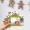 4E's Novelty; 4E's Novelty 4 Pack 2 Designs Foam Gingerbread House Picture Frame Craft, Self-Adhesive Gingerbreads House Kit with Magnets for Christmas Photo Frames, DIY Gingerbread Ornaments for Kids Ages 4-8; Category:Christmas Decorative Boxes; Image:4